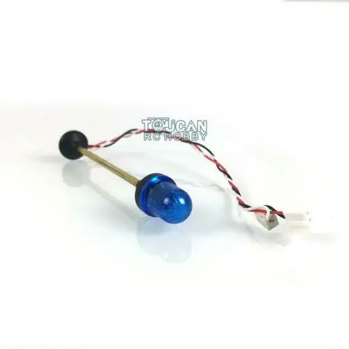 США запас Heng длинный синий светодиод мигающий свет для 1/16 TK6.0 RC Tank DIY