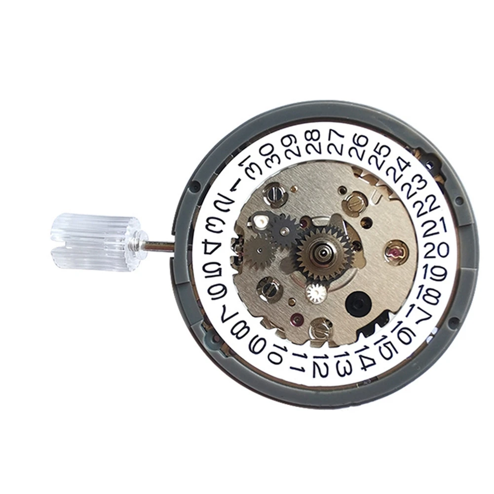 

Japan Mechanical Movement NH34 GMT 24 Hours Analog Self-Winding Mechanism White Date 3.8 Replacement Parts