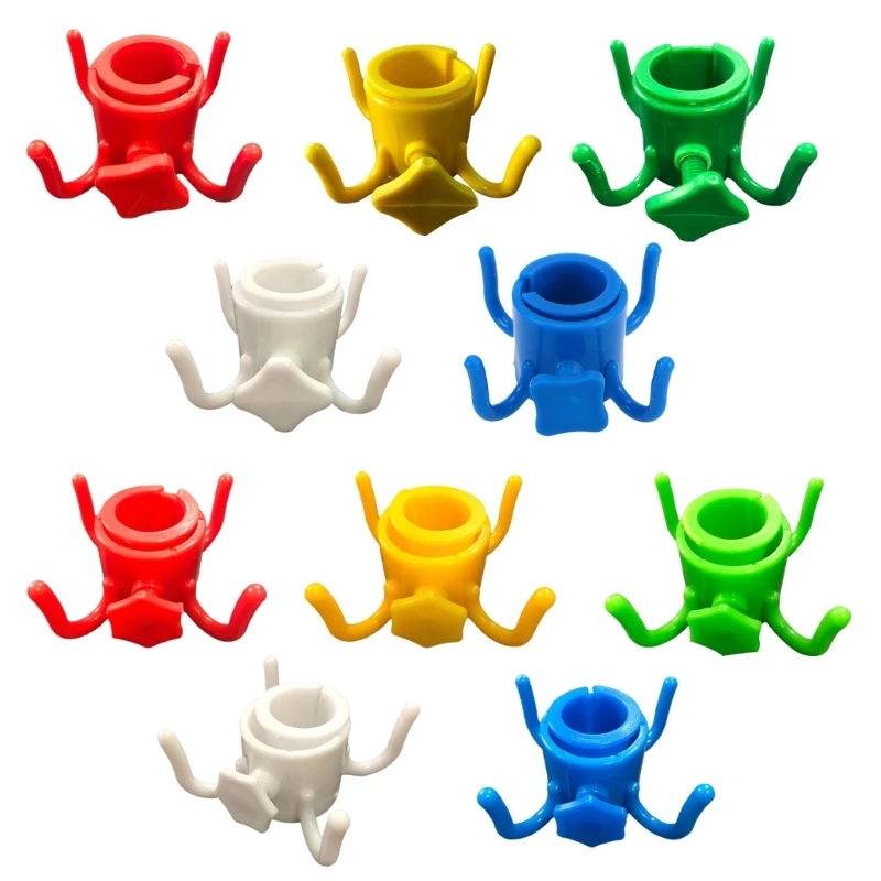 

4-Prongs Umbrella Hook Hangers Beach Accessory Adjustable Umbrella Hooks Gadget