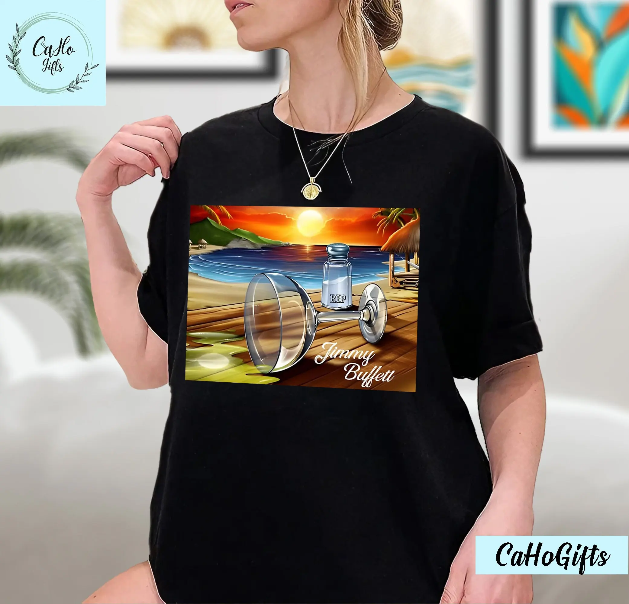 Мемориальная футболка Jimmy Buffett для Parrot Heads Club Rip Margaritaville Parrotheads Fan