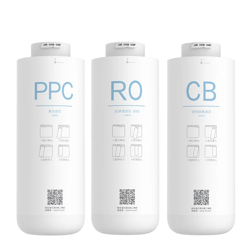 

Xiaomi Official Store Home Smart Water Purifier C1 Replacement Filter Element Smartphone Remote Filter MRB23/MRB33 Mijia Youpin