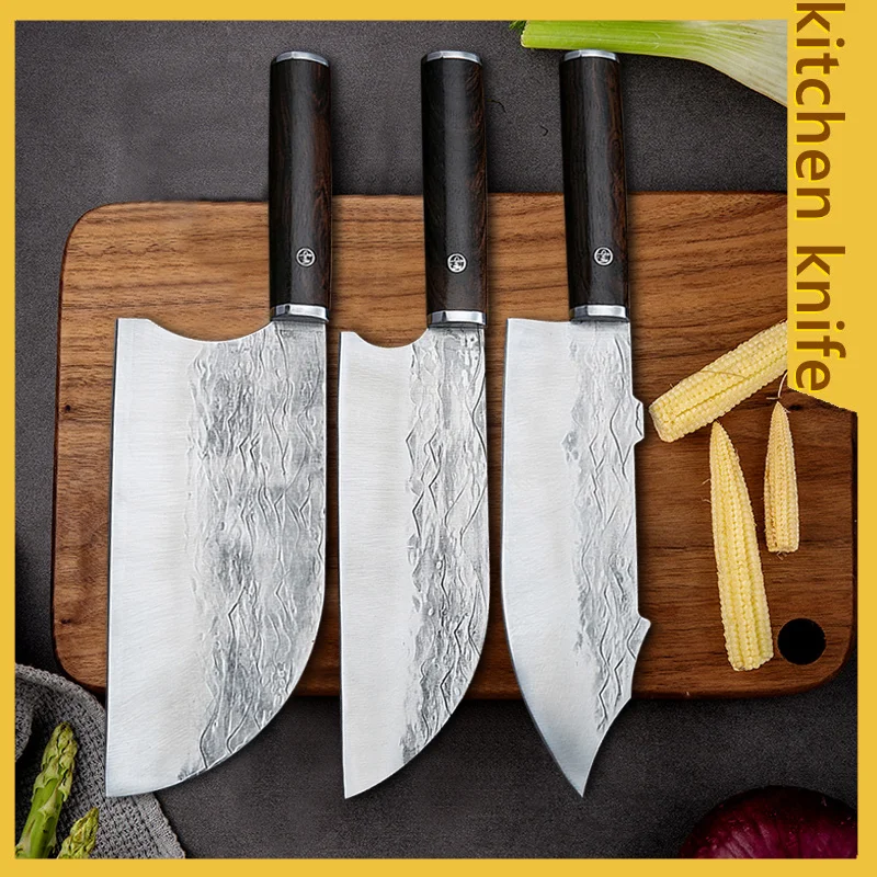 

5CR1 5 кухонные ножи шеф-повара нож для нарезки костей из нержавеющей стали нож для нарезки мяса Мясницкий шеф-повар кухонный мачете острый но...