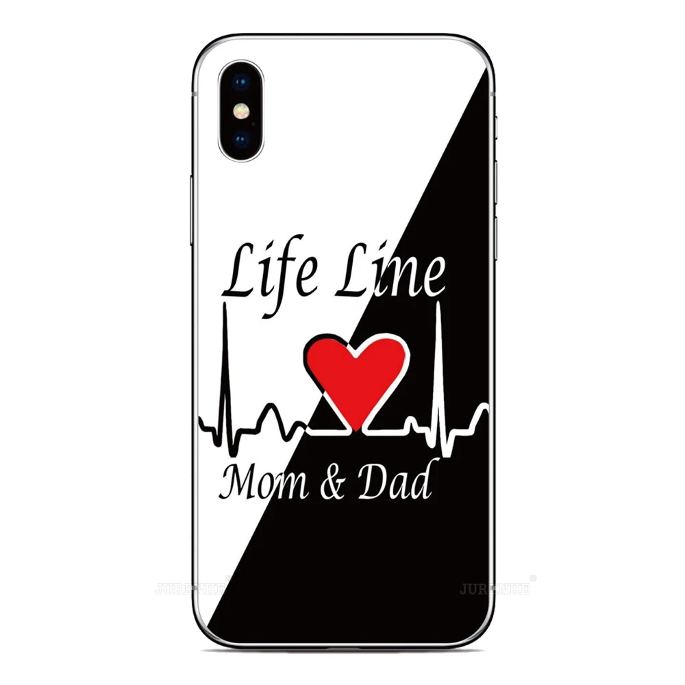 Чехол Love Dad Mom для TCL 50 505 502 501 30 SE 40 X XE XL 10 Lite 20 Pro R 403 306 305 405 406 20S 10L Plus чехол телефона