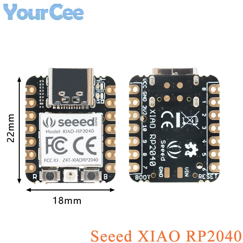 Макетная плата Seeed XIAO RP2040 Raspberry Pi, модуль для Arduino/MicroPython/схеitpython