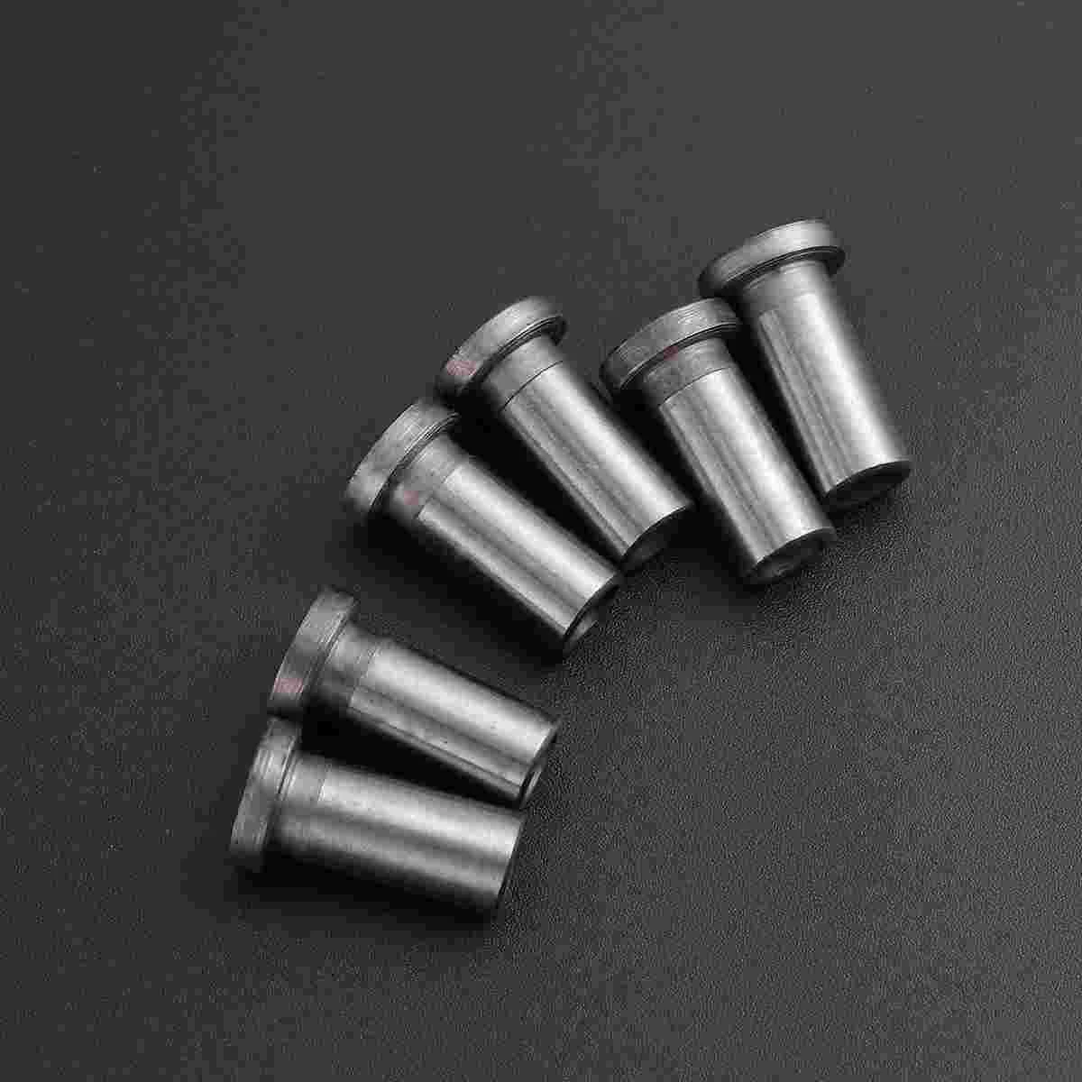 

10pcs Steel Drill Sleeve Brushing Metal Bushing Axle Sleeve Bearing Jig Bushes Silver