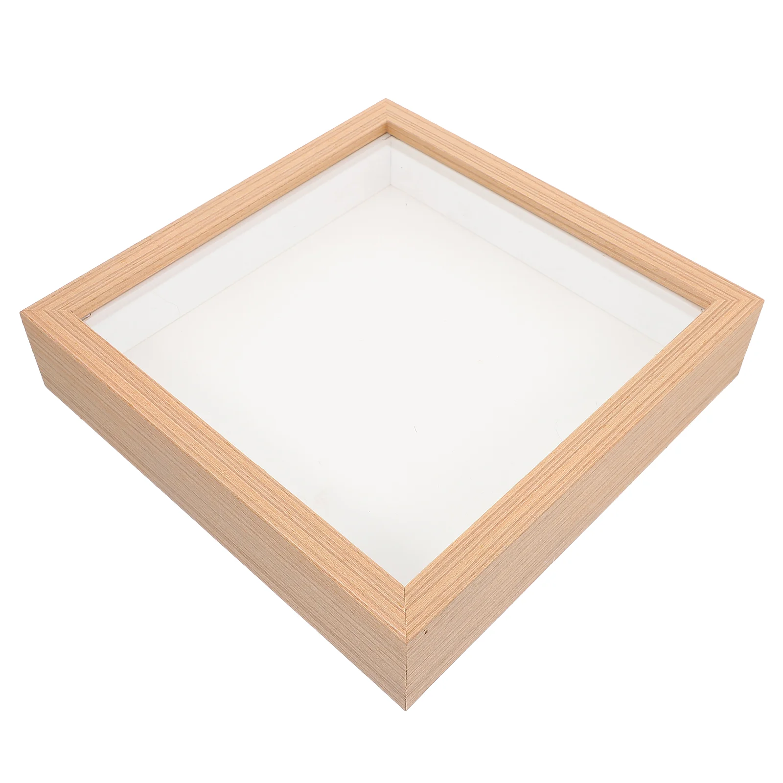 

Decorative Picture Frame Wooden Storage Photo Office Desk Decorations Wall-mounted