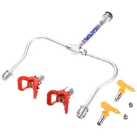 metal extension pole airless spray extension pole spray gun extension rod universal spray gun wand for airless painting