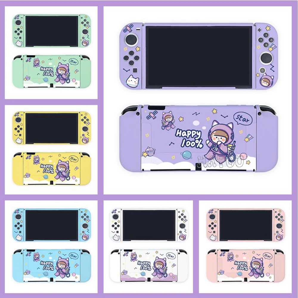 

Cute Switch Oled Case Soft Protective Shell TPU Case Anti-Drop Skin Case Cover for Nintendo Switch OLED Accessories