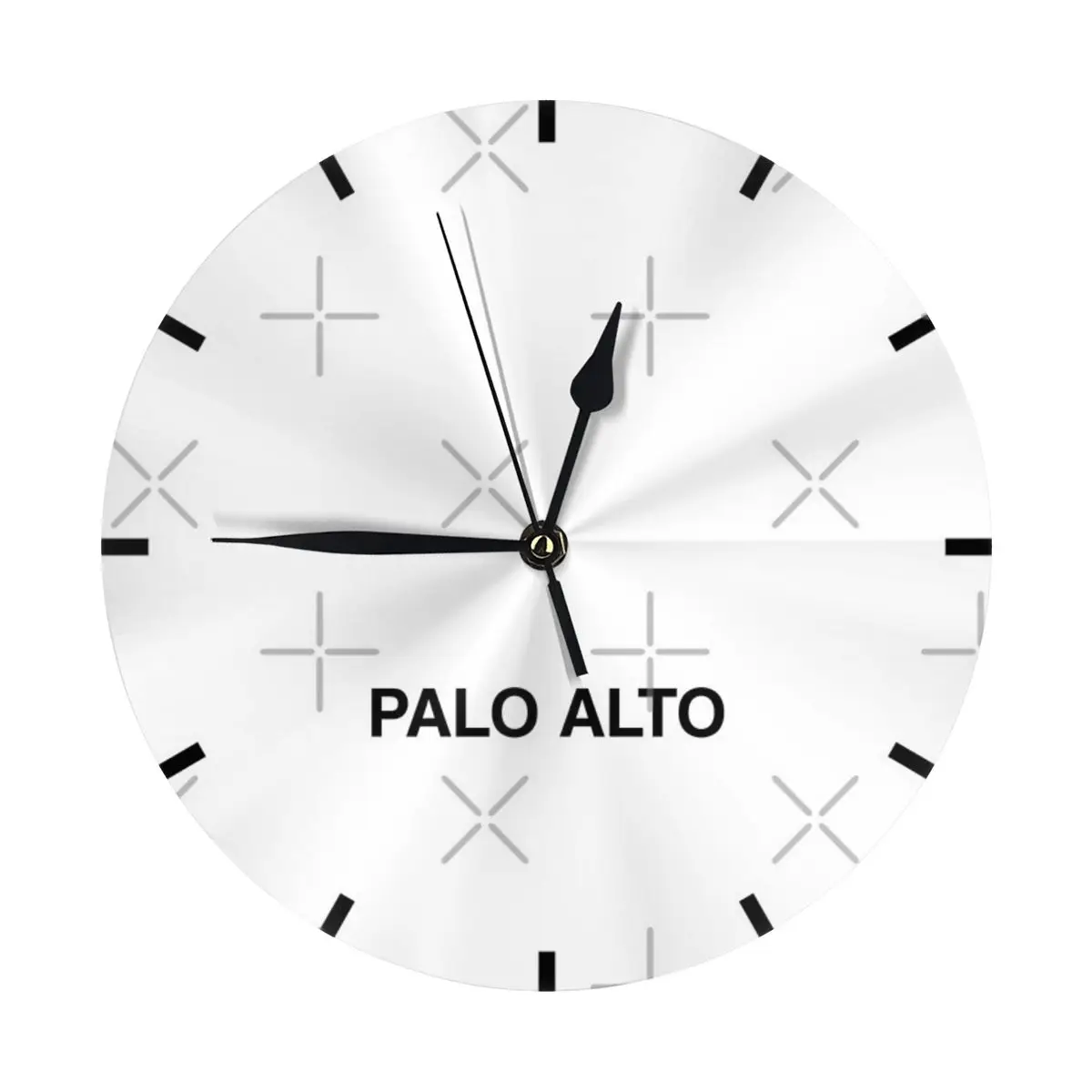 Настенные часы Palo Alto с часовым поясом настенные для украшения комнаты круглые