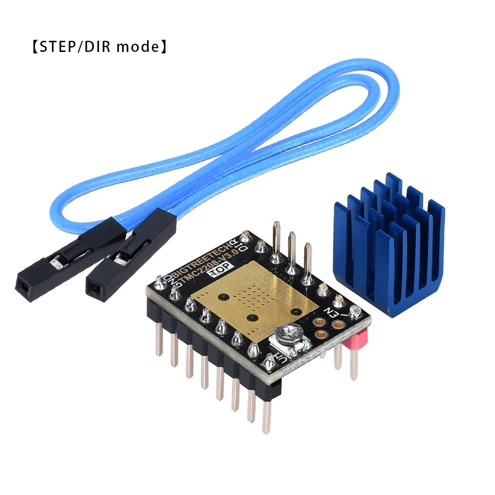 

Silent Motor Driver 3D Printer Parts Replacement for BIGTREETECH TMC2208 V3.0 Stepper Motor, UART Mode