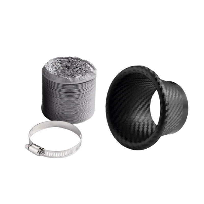 

Универсальная Впускная Труба Из Углеродного Волокна Для Автомобиля, Модифицированный Дизайн Воздуховода С Впускной Трубкой