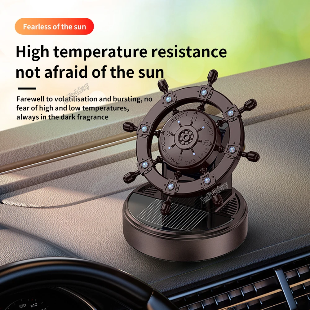 Вращающаяся на солнечных батареях машинка для ароматерапии оригинальная