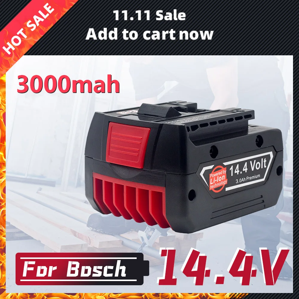 Ceny 14.4v 3.0Ah 18650 Akumulator Litowy Wielokrotnego ładowania Dla Bosch Wiertarka Akumulatorowa BAT607,BAT607G,BAT614G Elektronarzędzia Backup Li-ion Kup 14.4v 3.0Ah 18650 Akumulator Litowy Wielokrotnego ładowania Dla Bosch Wiertarka Akumulatorowa BAT607,BAT607G,BAT614G Elektronarzędzia Backup Li-ion