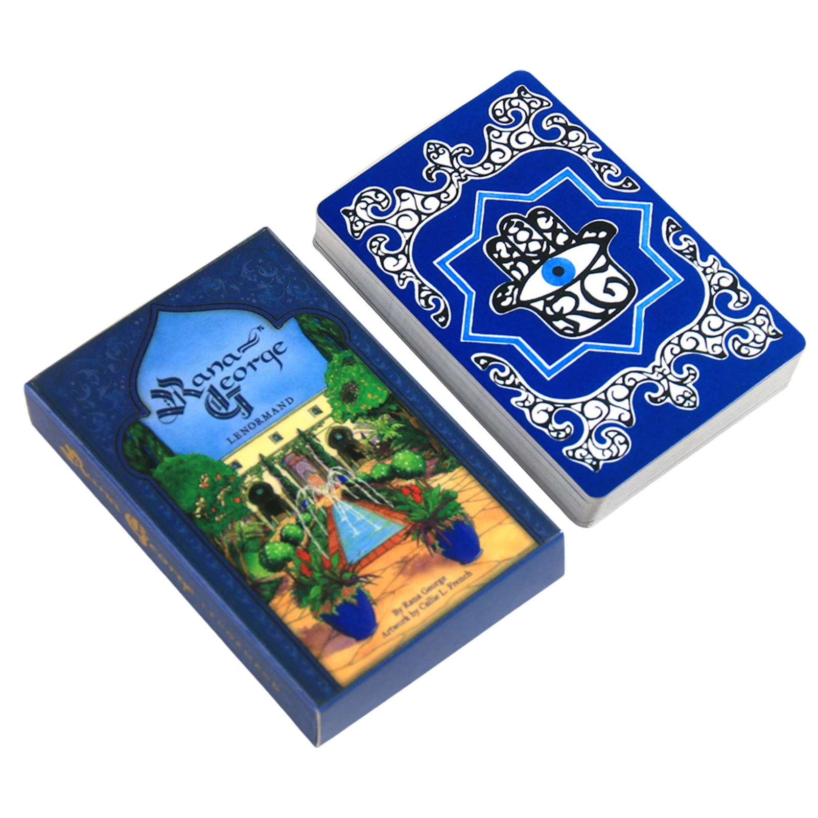 

Rana George Lenormand Tarot Deck Oracle Card Divination Family Playing Birthday Gift Party Entertainment Board Game Kids