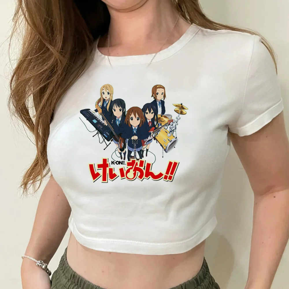 

Ritsu Tainaka k-on goth aesthetic fairycore crop top Woman fairycore aesthetic 90s yk2 clothing cropped
