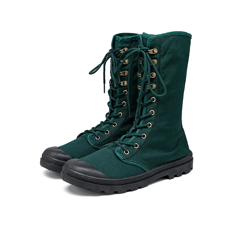 

Ins Fashion High Top Mens Boots 2022 New High Top Martin Boots Outdoor Jungle Mountaineering One-piece Men Motorcycles Boots