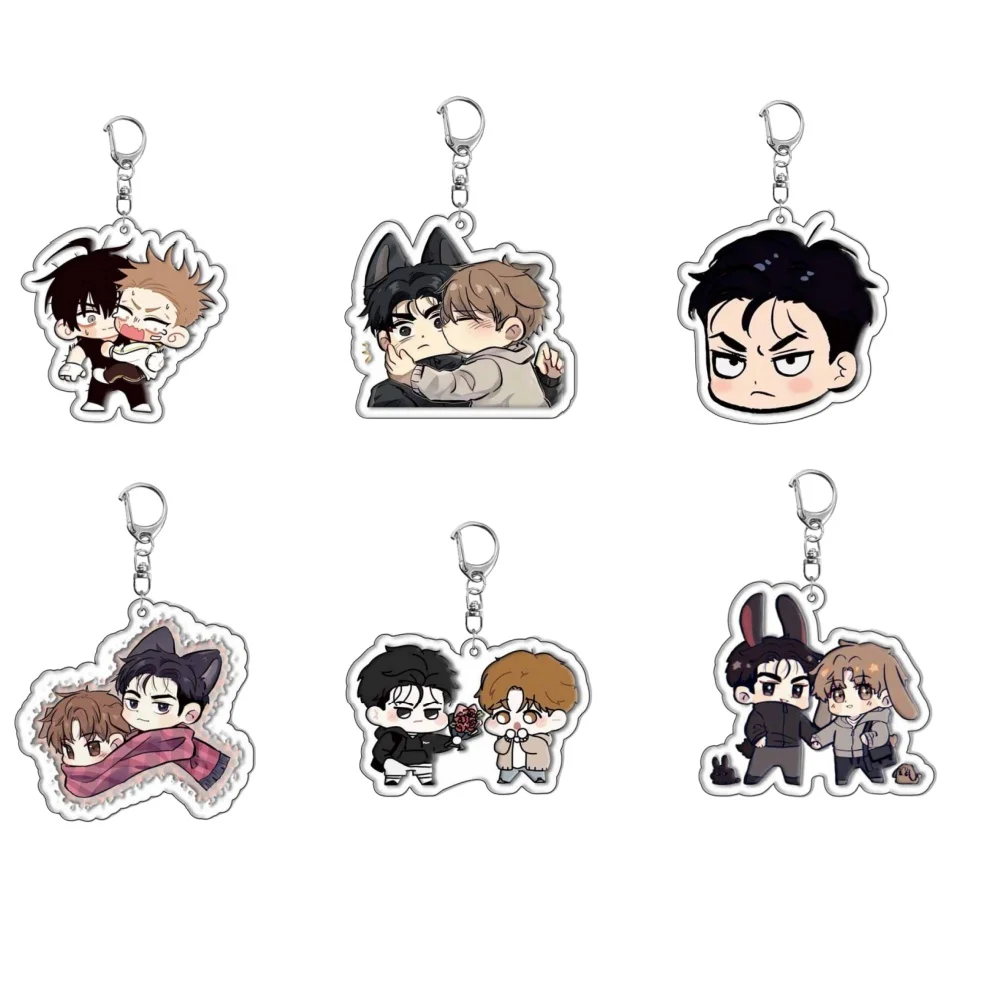 Модный корейский аниме брелок BL Manwha Jinx мультяшный для ключей сумки девушек