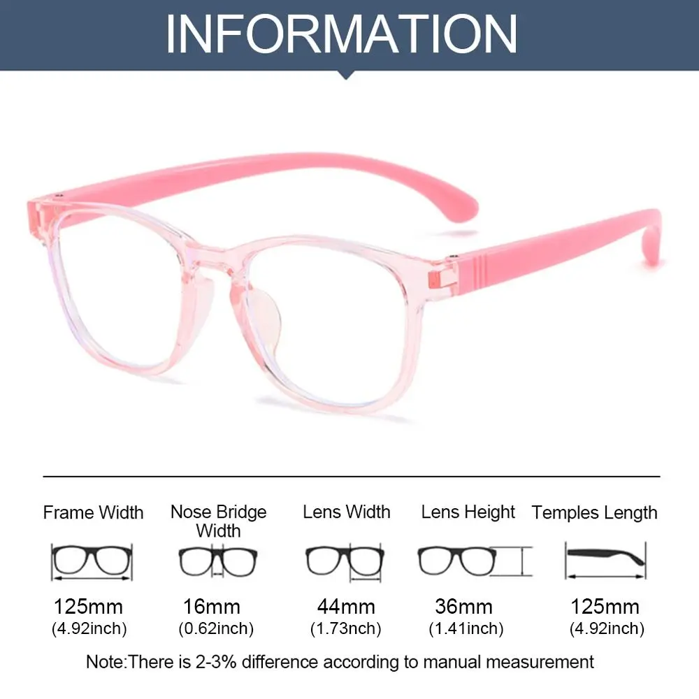 Детские очки с защитой от синего света силиконовые удобные для защиты глаз