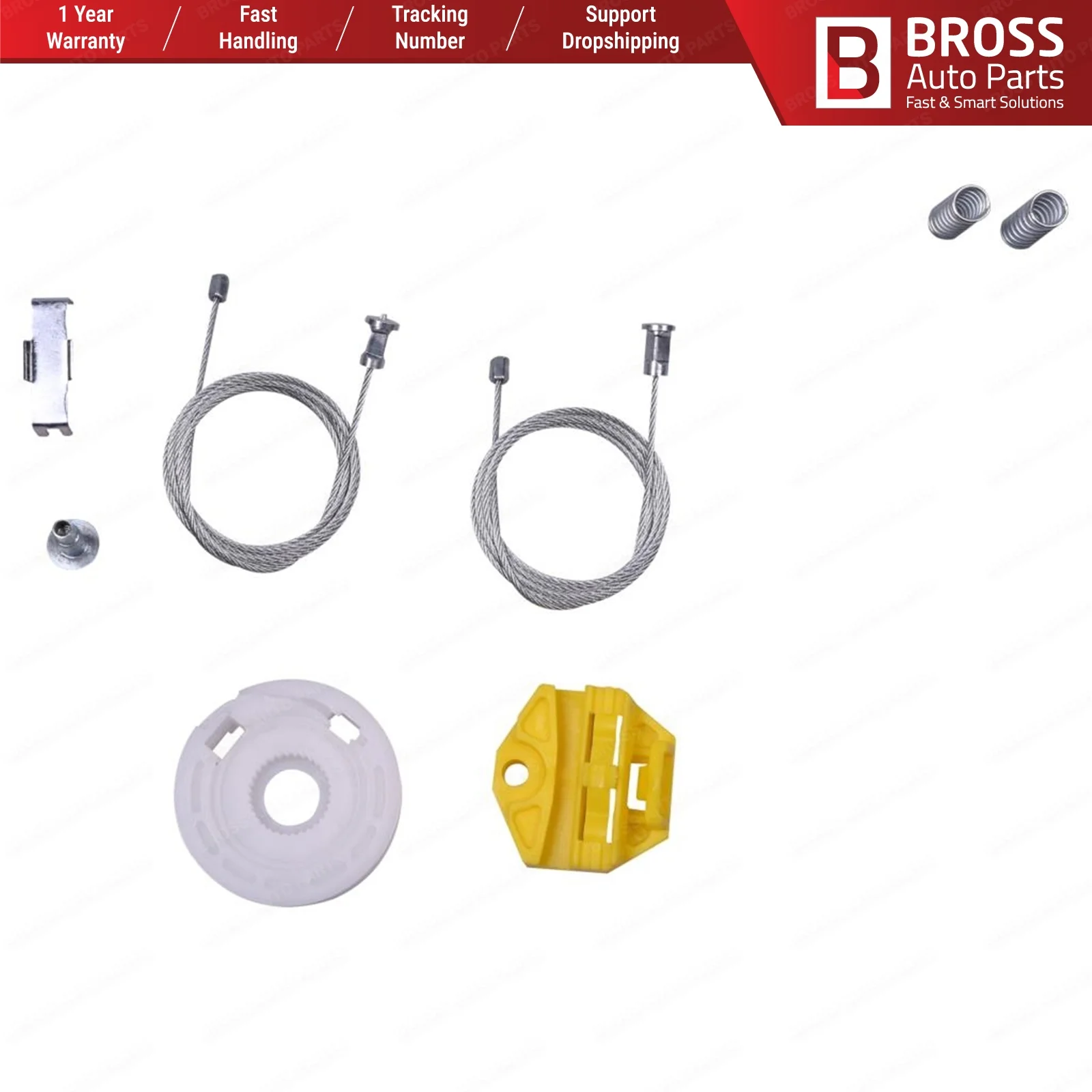 Запчасти для автомобилей Bross BWR880 электрический стеклоподъемник комплект ремонта
