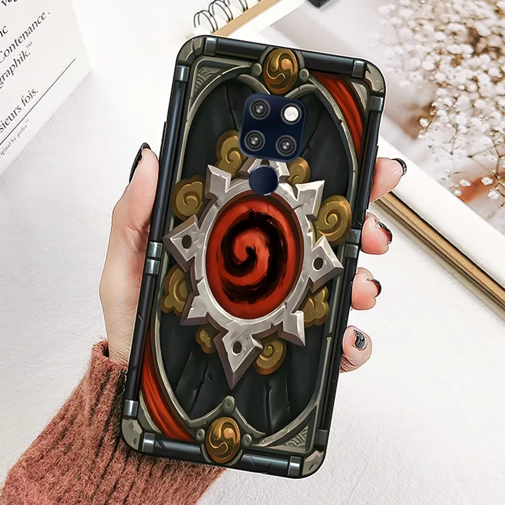 H-Hearthstone Card Backs Phone Case For Huawei Mate 10 20 30 40 50 Lite Pro Nova 3 3i 5 6 SE 7 7SE