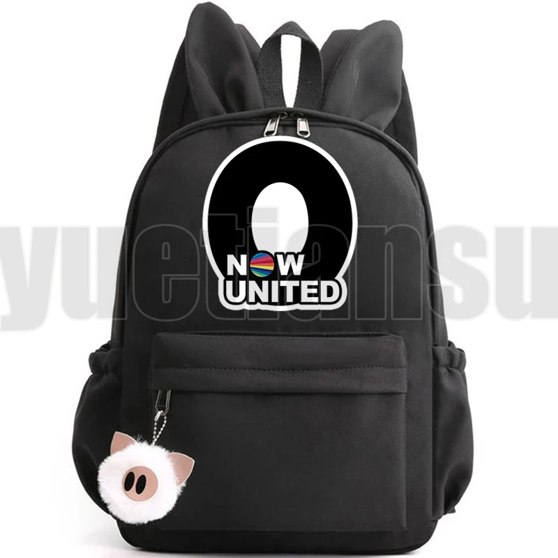 

Mochila Casual Cute Now United Backpacks for Girls Softback Back Pack UN Team Anime Now United-Better Album Back To School Bag