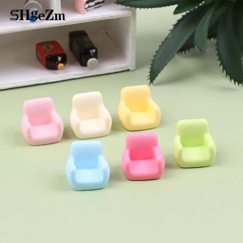 

Doll House Cute Sofa Living Room Stool Dollhouse Furniture Decoration For 1:12 Blythe Doll For Barbie Doll Accessories