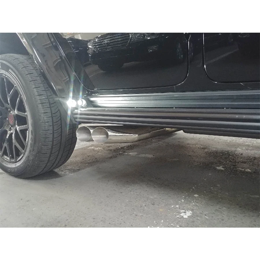 G WAGON W463A W464 G63 G500 BA стильная выхлопная система для G63/G500 серебристый