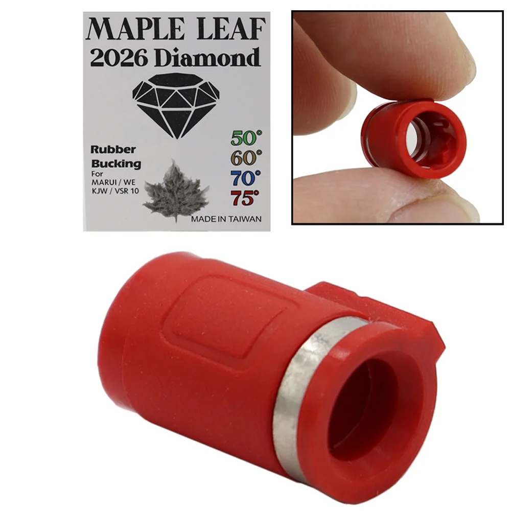 Фото Новая резиновая прокладка MAPLE LEAF Diamond Style Hop Up для Marui / KJW / WE / VSR10 Glock Series GBB (модель 2026 года) №1