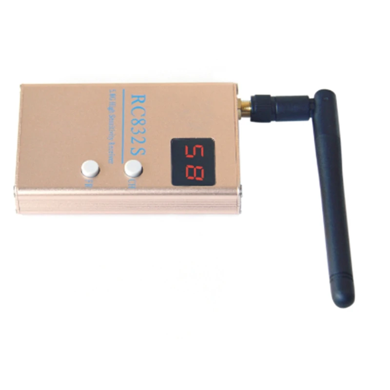 Приемник высокой чувствительности FPV RC832 RC832H 5 8G 48CH 600Mw для аэрофотосъемки 8 Ghz AV с A/V