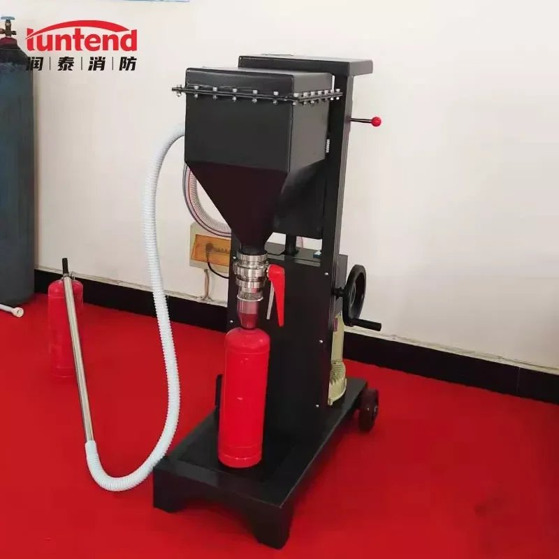Hengyang Runtai Automatic Dry Powder Fire Extinguisher Refilling Machine/ Filler