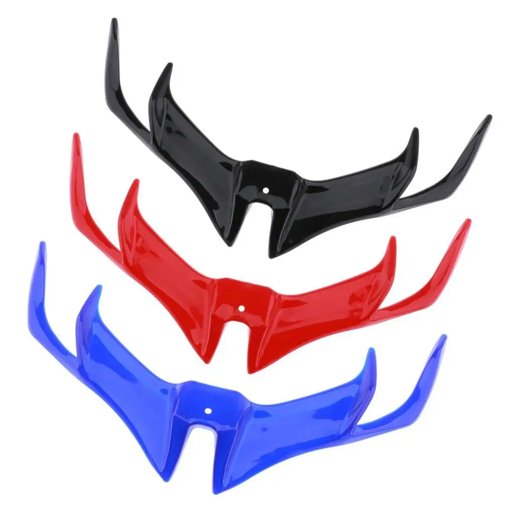 

Motorcycle Front Fairing Pneumatic Wing Tip Cover Carbon Fiber Protective Cover for 2017 2018