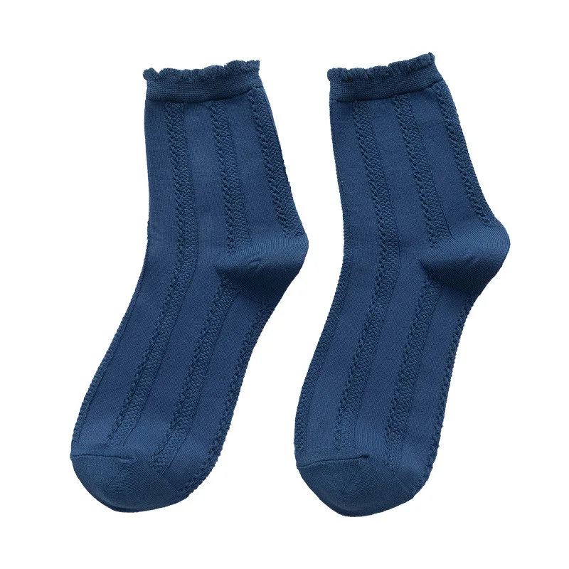 

Осенние милые детские сетчатые красные конфетные сладкие жареные тесто кружевные Ретро Носки для студентов хлопковые носки женские носки