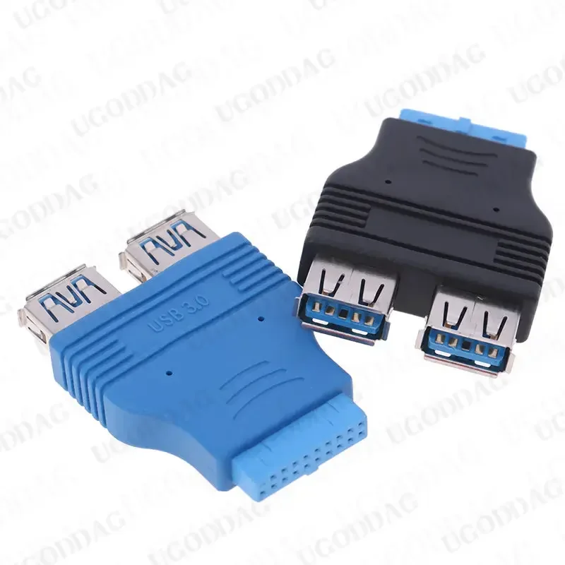 1 шт. материнская плата 2 порта USB 3.0 A гнездо на 20-контактный разъем гнездовой