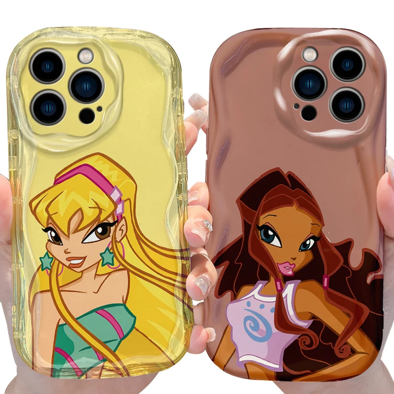 Чехол W-Winxs C-Clubs с мультяшными персонажами Fairy Laya и Bloom для iPhone 17, 16, 15, 14, 13, 12 Mini, 11 Pro Max, 8, 7 Plus, мягкий силиконовый чехол-накладка (art.: 3920da99fae28) - 3920da99fae28