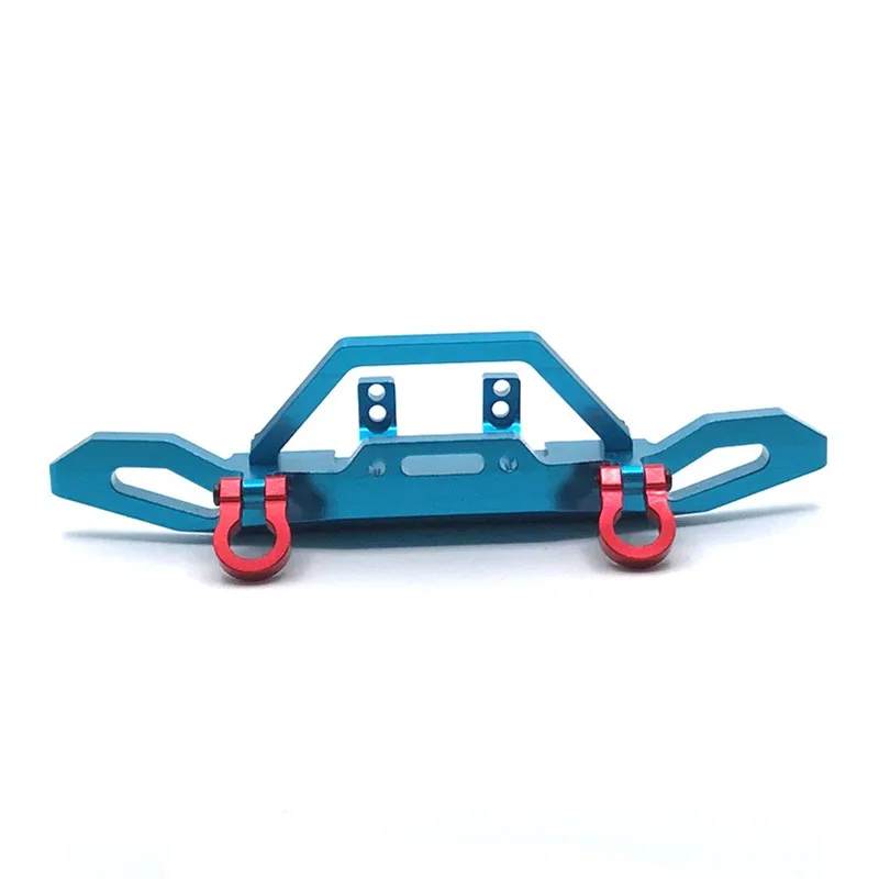 

Запчасти WLtoys 1/10 104001 для радиоуправляемых автомобилей, металлический обновленный и модифицированный передний бампер, красный, синий, зелены...