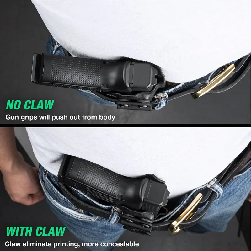 Кобура IWB US Kydex со стальным зажимом внутри скрытым носком зажимами и маркирой