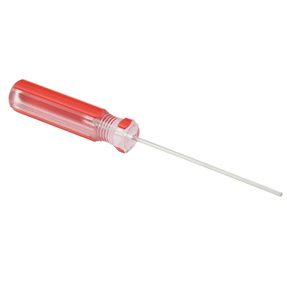 

Hand Tools Hexagon Screwdriver Models Silver+Red Single Flat Head Hex Steel Toys 1.5mm-6.0mm 1Pc Color Bar Batch