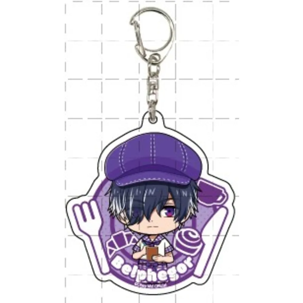 Игра 2-Obey Me брелок кукла аниме Mammon Belphegor Люцифер Левиафан Асмодеус Вельзеуб