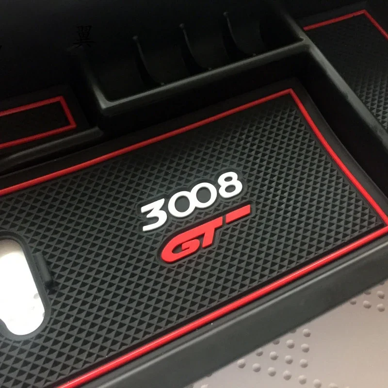 Для Peugeot 3008 GT Hybrid 2016 2017 2018 2019 2020 2021 2022 2023 Автомобильная центральная консоль