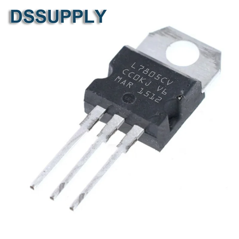 Новые чипы DSSUPPLY L7805CV L7805 L7806 L7808 L7809 L7812 L7815 L7824 L7905 L7906 L7908 L7909 L7912 L7915 L7924 TO-220 100%, 10 шт.