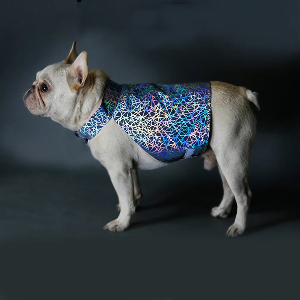 

Dog Vest Pet Clothes Costume Puppy Reflective Safety Jacket Safe Coat Cat Adjustable Ski Suit