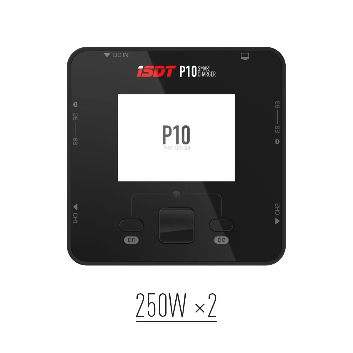 XINQIRC Интеллектуальное двухканальное зарядное устройство ISDT P10 P20 250WX2 10AX2 500WX2 20AX2 DC