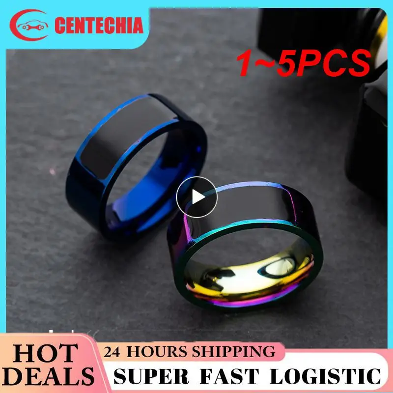 

1~5PCS Ic/Id Smart Chip Ring T5577 Cuid Rewritable Key 125khz Duplicator Token 13.56mhz Copier Badge Rfid Nfc Changeable EM4305