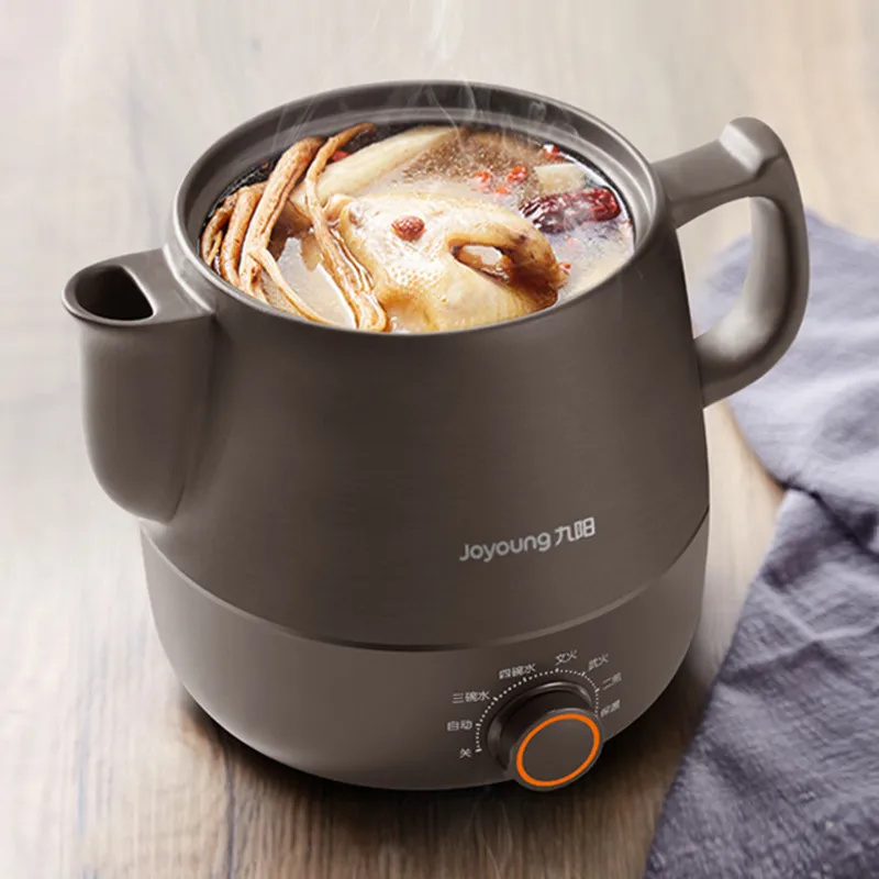 

Cooking Soup Turkey Chicken Beef 220V 3L Automatic Electric Chinese Medicine Kettle Ceramic Electric Soup Health Perserving Pot