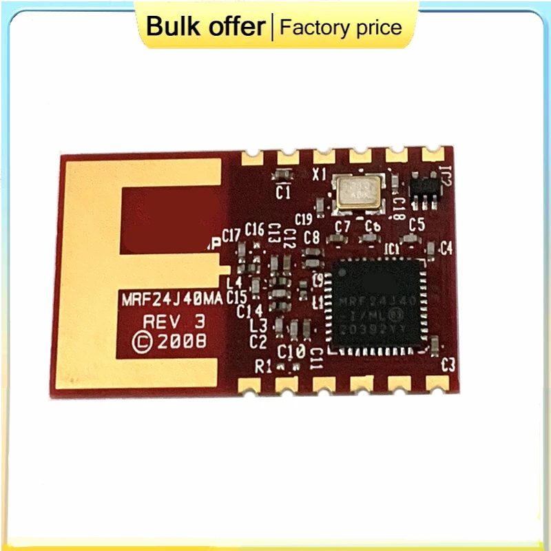 Модули MRF24J40MA-I/RM Zigbee — модуль приемопередатчика IEEE 802.15.4 2 4 ГГц