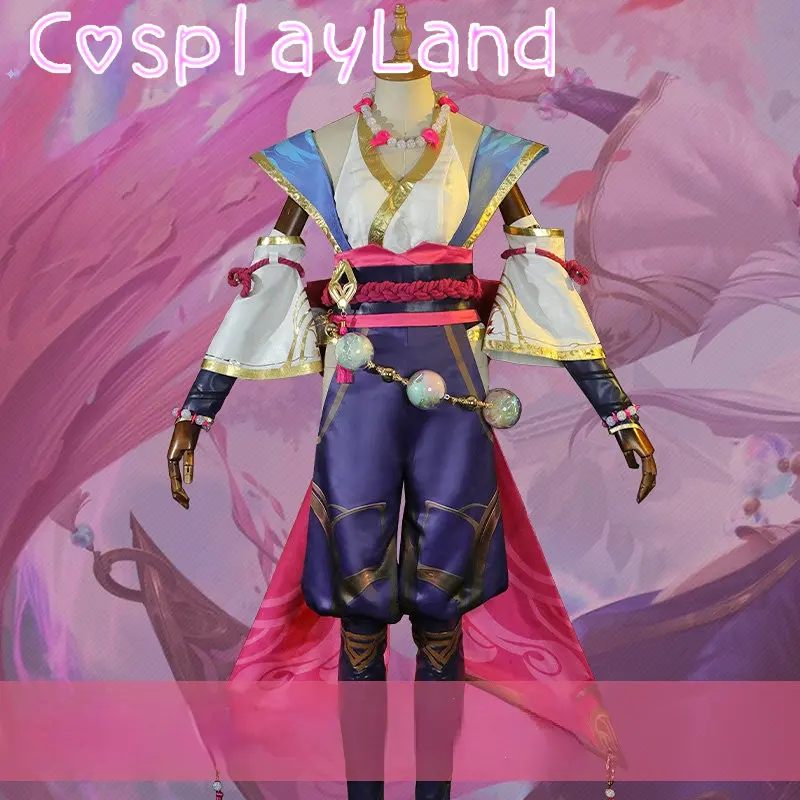 

Syndra Spirit Blossom Cosplay Costume Game LOL Syndra Dress Women Kimono Full Set Suit Accessories Festival Party Outfit