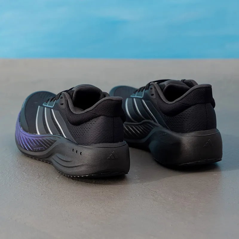 Фото Новые мужские кроссовки Adidas LC3751 2026 года, черно-фиолетовые, текстильные, дышащие, с амортизацией Dreamstrike, легкие, для бега и тренировок №4