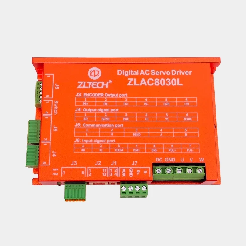 ZLTECH 3-фазный 24 В-48 В 30-60 А 1000 Вт CANOPEN RS485 импульсный бесщеточный электрический