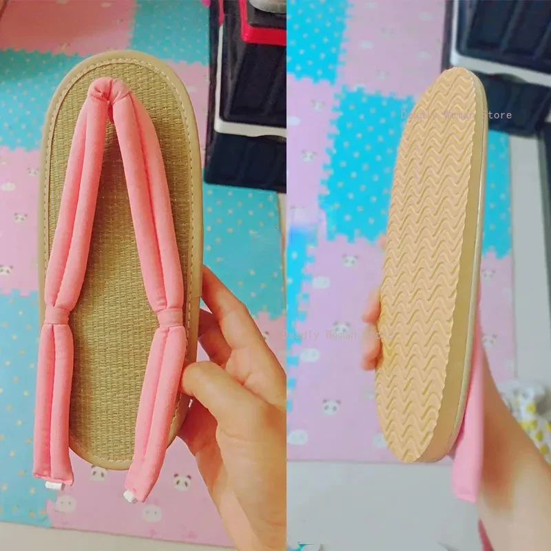 Кимоно-шлепанцы для косплея Kamado tanjir Tokitou Nezuko Agatsuma Zenitsu Kanroji Mitsuri Muichirou Schoenen