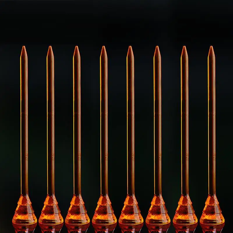 PGM 50 шт. пластиковые прозрачные тройники для гольфа 83 мм случайных цветов TE015